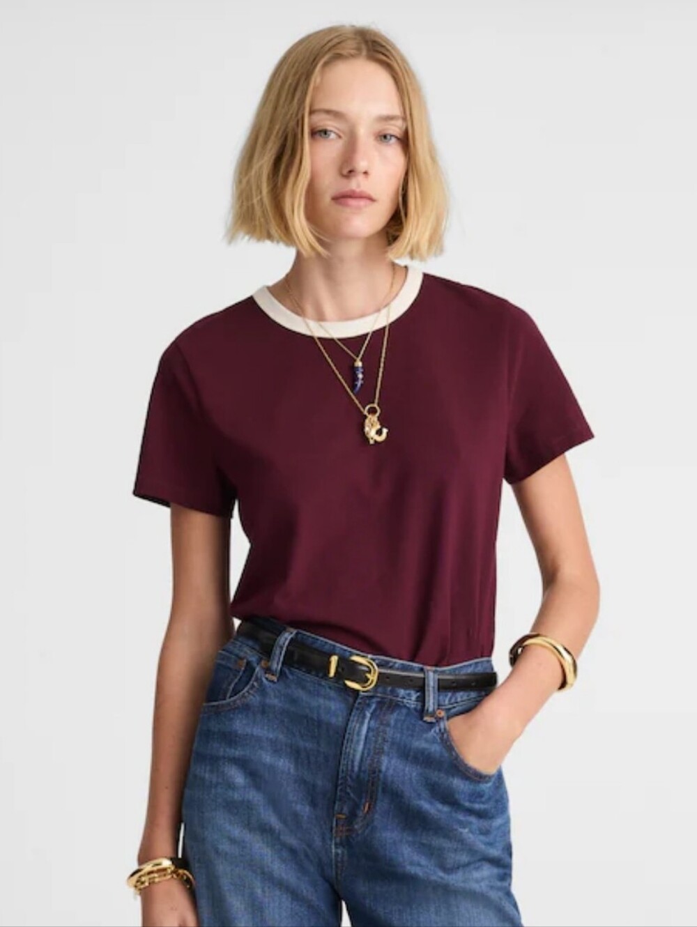 Madewell The Perfect Crewneck Tee - All Day Jersey